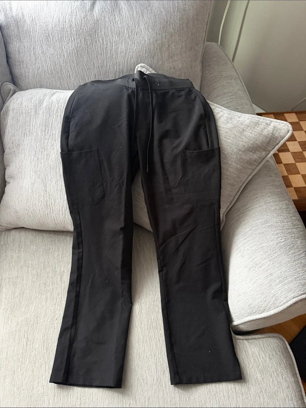 Women’s Mandala black scrub pants